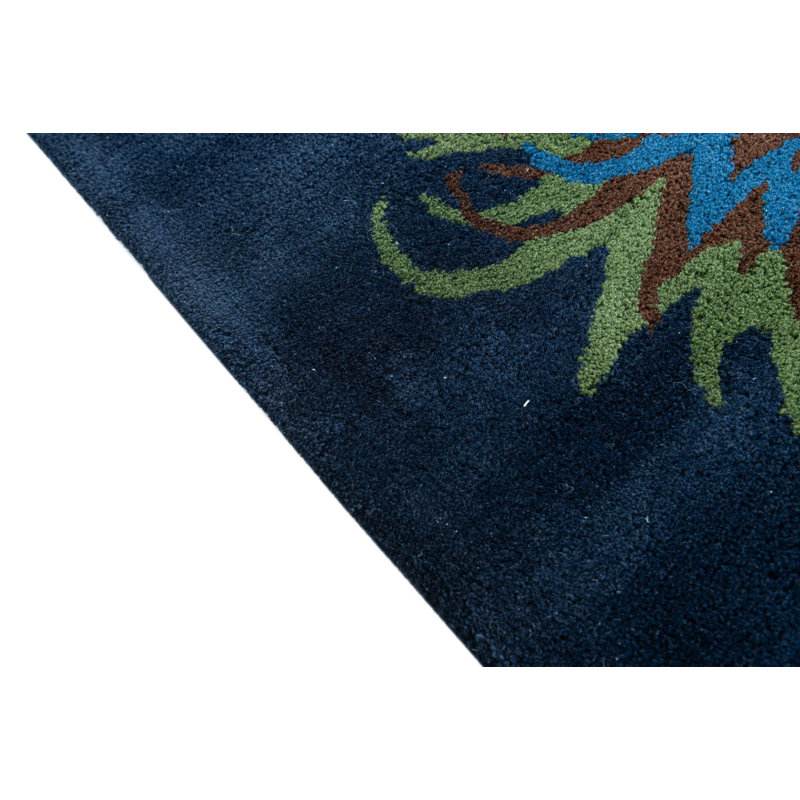 Tapis bleu marine Myrick