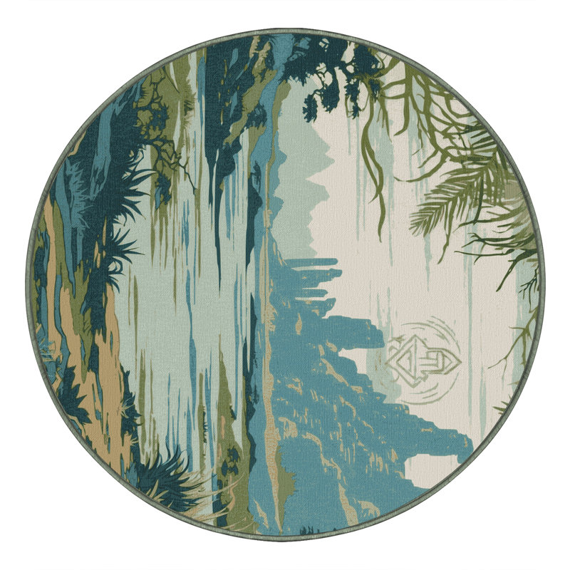 Tapis Echoes Of Hyrule, Rond 5 pi