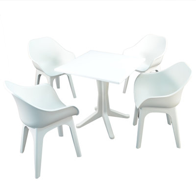 Murdock 4 - Person Patio Dining Set with Square Table
