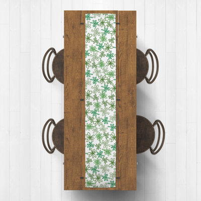 Bledsoe Clover Sketch Table Runner