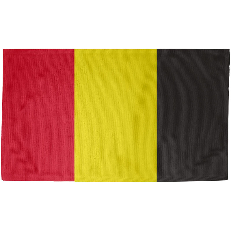 Tapis rouge à rayures de hockey national, Rectangle 5 pi x 7 pi, Oui
