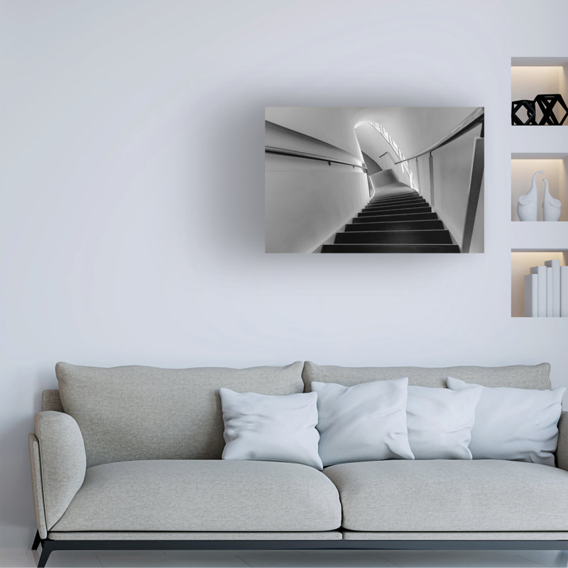 Henk Van Maastricht The Curve Canvas Art, 12" H x 19" W