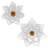 Metal Floral Wall Decor with Layered Petal Design, Modern Glam Wall Accent for Interiors-1548376120