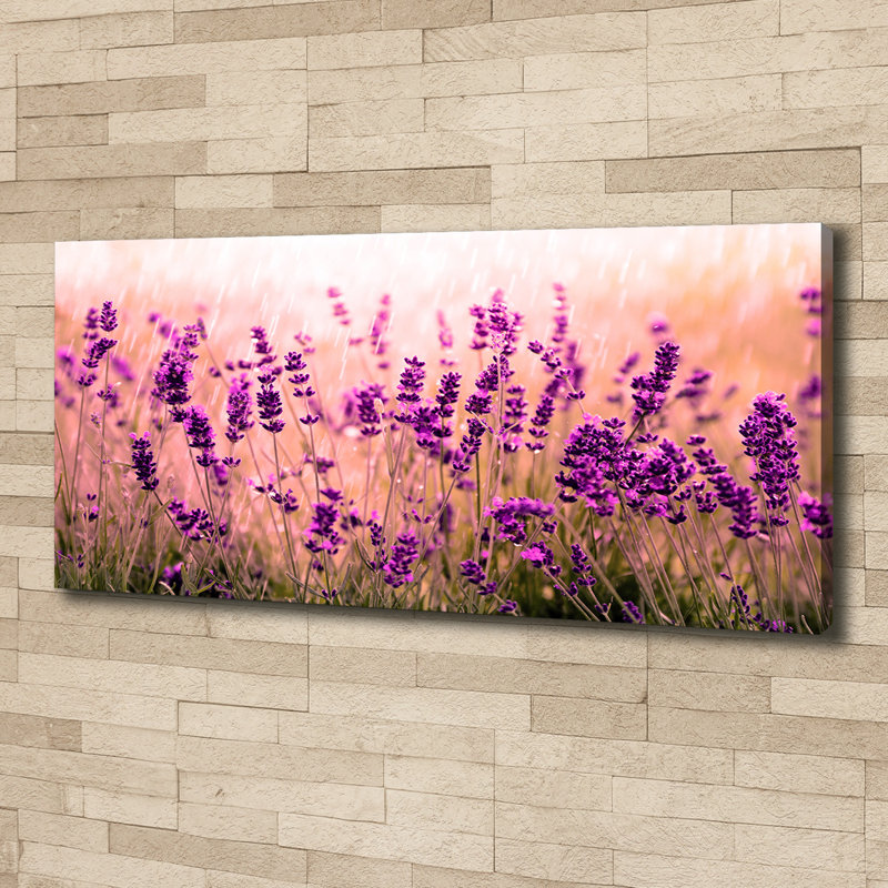 Lavender - No Frame Print on Canvas