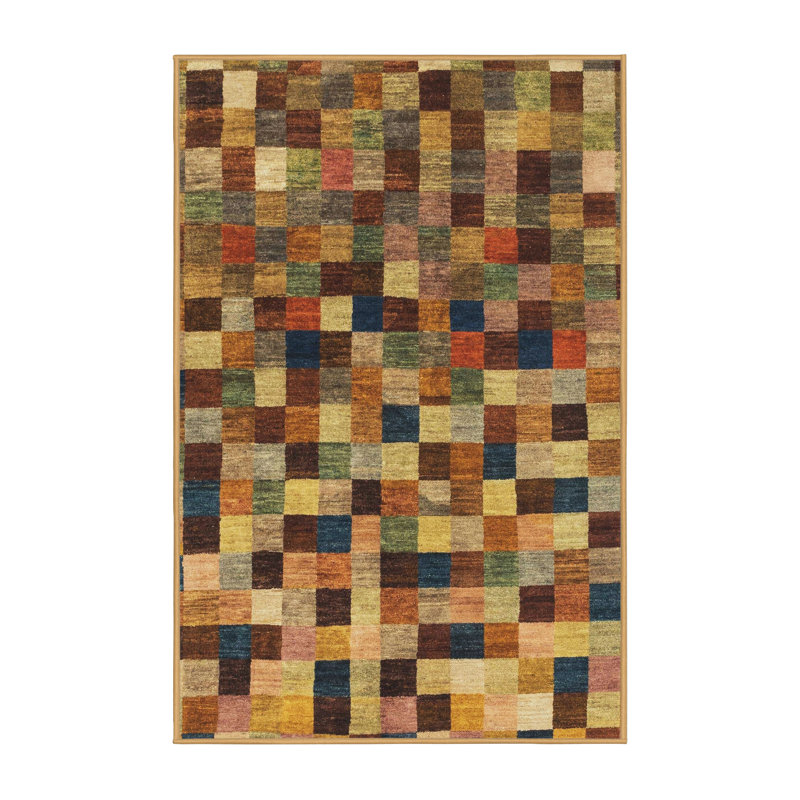 Abstract Indoor Rug, Rectangle 2' x 3'