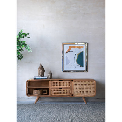 59X15x20" Teak Cabinet
