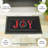 Joy to the World Wreath Sassafras Switch Mat
