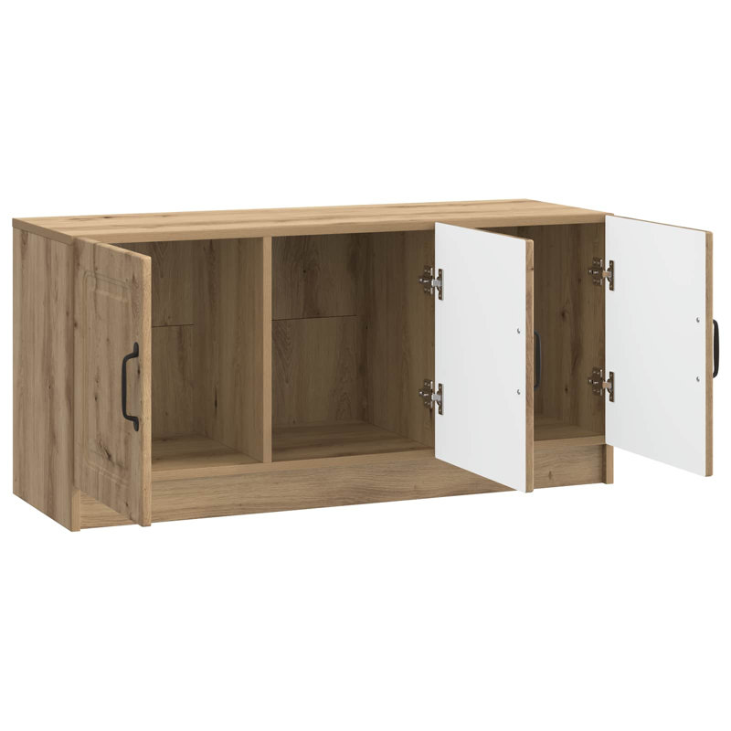 Unfinished TV Stand for TVs up to 43", Artisan Oak
