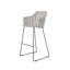 Choice Upholstered Bar Stool with Metal Frame-1335788448