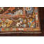 Tapis brun à motif de teinture végétale brun Ziegler 8 x 10