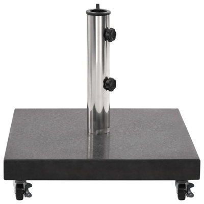Brenneman 30kg Metal Free Standing Umbrella Base with Wheels