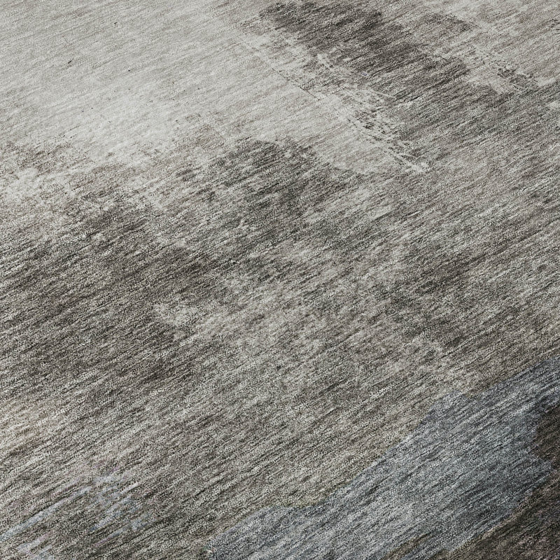 Premium Machine Washable Natoma AMF1070 Modern Rug, Round 8'