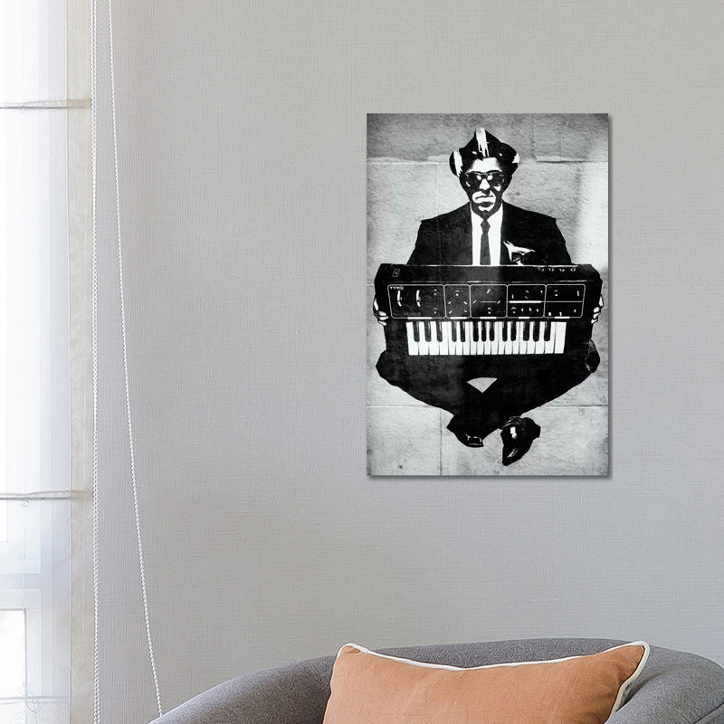 Street Bass - Wrapped Canvas Print, 66.04 cm H x 45.72 cm W x 3.175 cm D