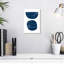 Avery Abstraction I - bleu marine-108364760