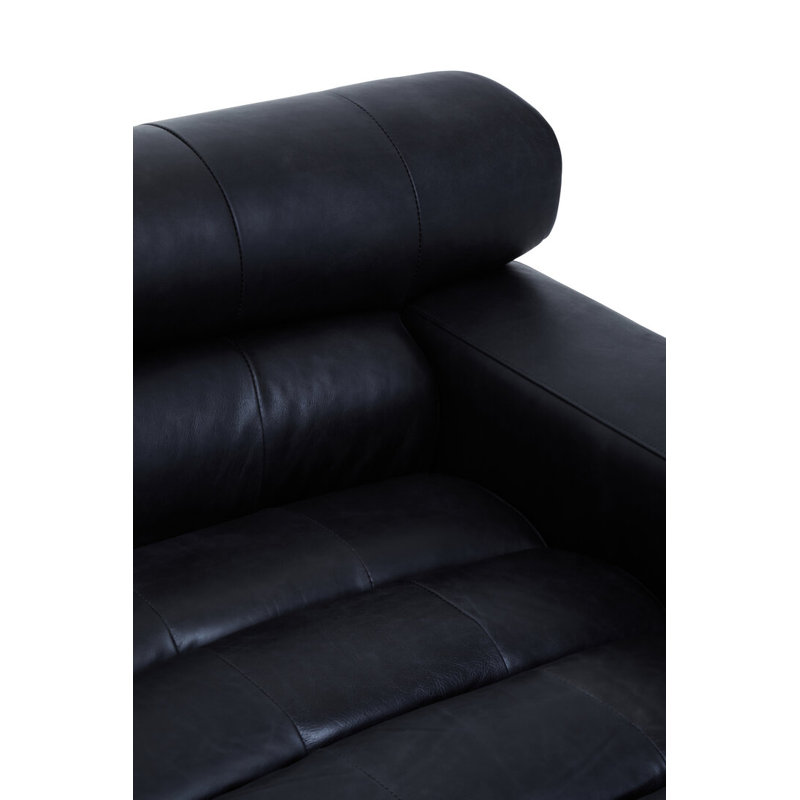2 Seater Leather Sofa & Chaise