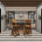 Vanmatre Teak Patio Bar Stool