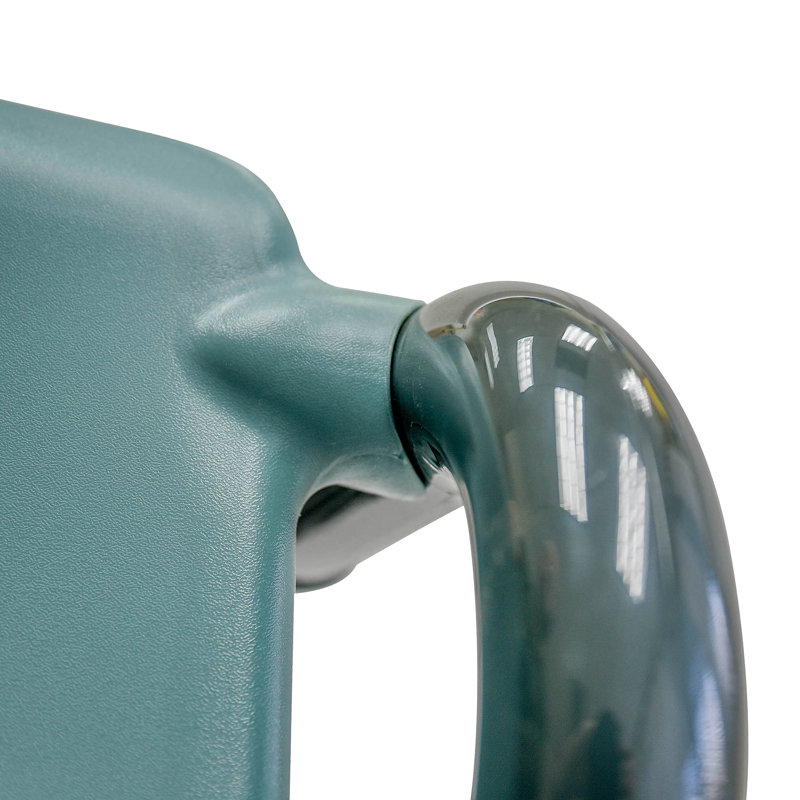 BaseLine Stacking Classroom Chair, 13'', Teal Green