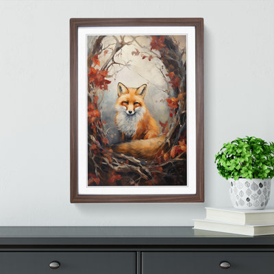 Fox Romanticism No.2 - Framed Print