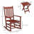 Drayvon Solid Wood Rocking Chair