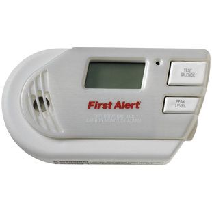 First Alert Wall Mounted Multiple Glasses & Smoke Detector