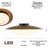 Haines Glass LED Flush Mount-1194966190
