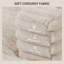 Canapé-lit rembourré surdimensionné de 60 po, beige