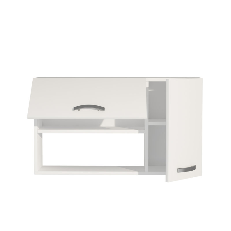 Cabinet with Shelf and Storage Novarro, White