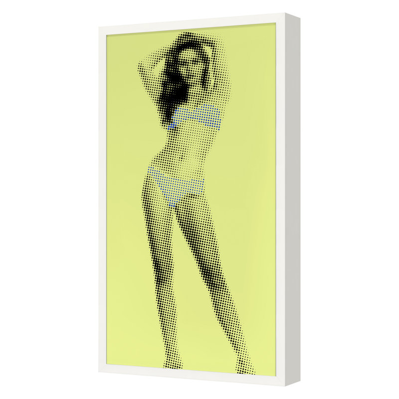 Bardot Print by THE Studio, 36" H x 20" W, Yellow
