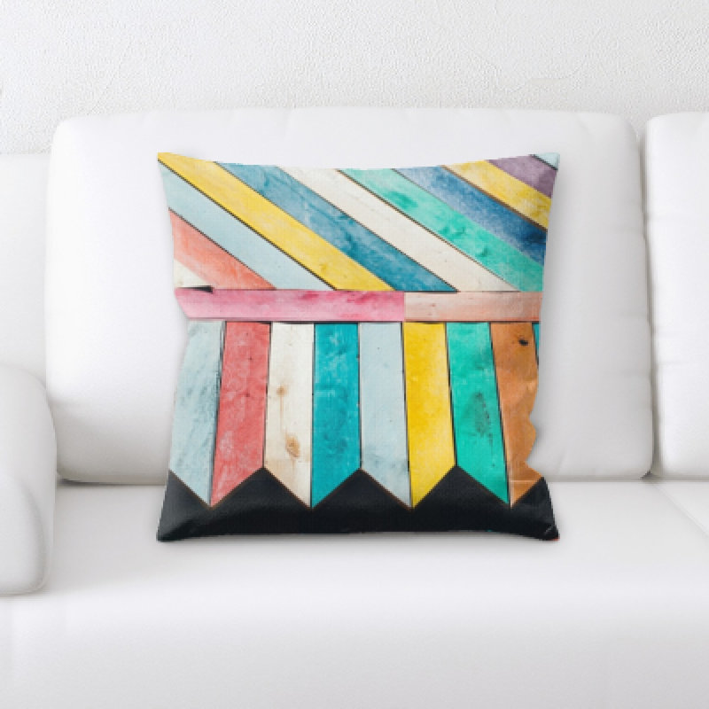 Microsuede Throw Pillow