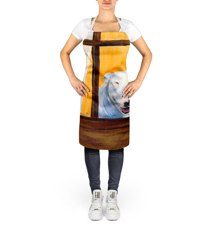 No Pattern Bib Apron