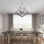 Lustre étagé de style bougie à 18 lumières Avangaline-1863630209