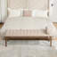 Banc de lit rembourré avec appui-tête et capitonnage à boutons-904778339-904778343