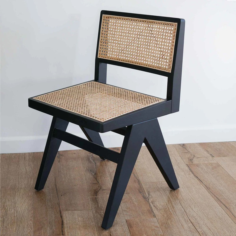 Chaise de salle à manger Brijido, Noir