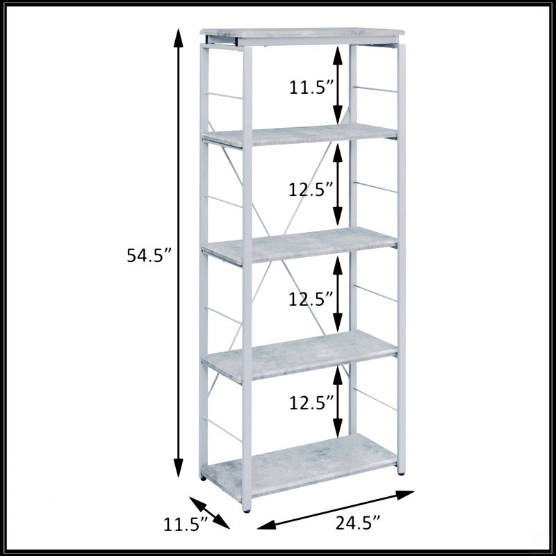 4-Shelf Bookcase