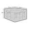 Caspin Outdoor Patio Dining Set Cover