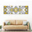 Diamant abstrait géométrique sur toile-301730880
