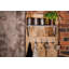 Industrial Kitchen Wall Mounted Pot Rack