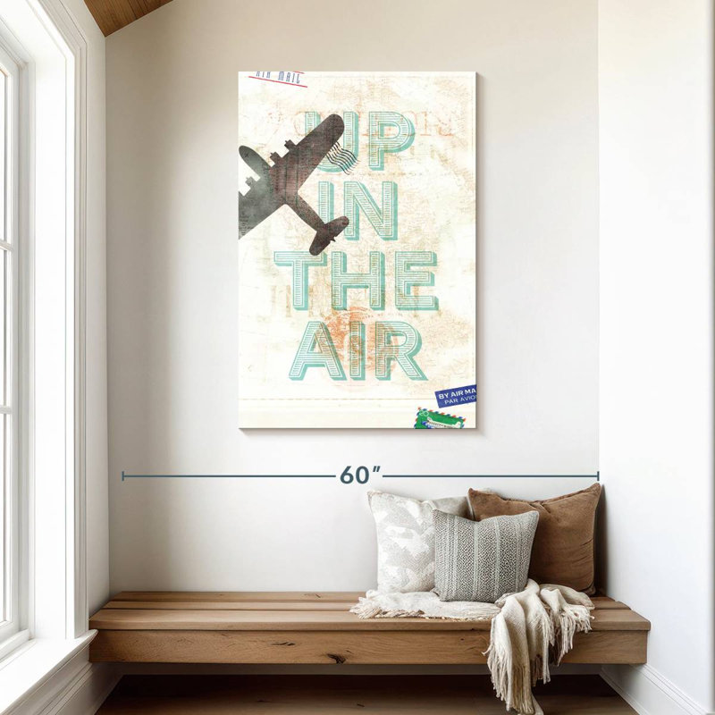Tergel Up In The Air, 45" H x 30" W