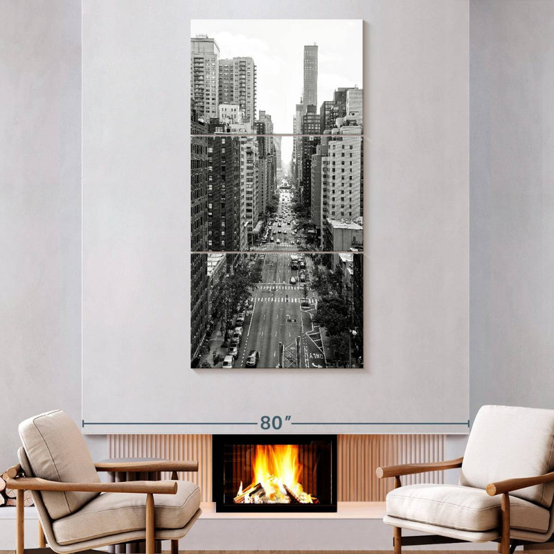 Manhattan Viewpoint, 80" H x 39" W
