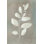 «Sage Leaves I Grey» par Danhui Nai - reproduction d'art sur toile tendue