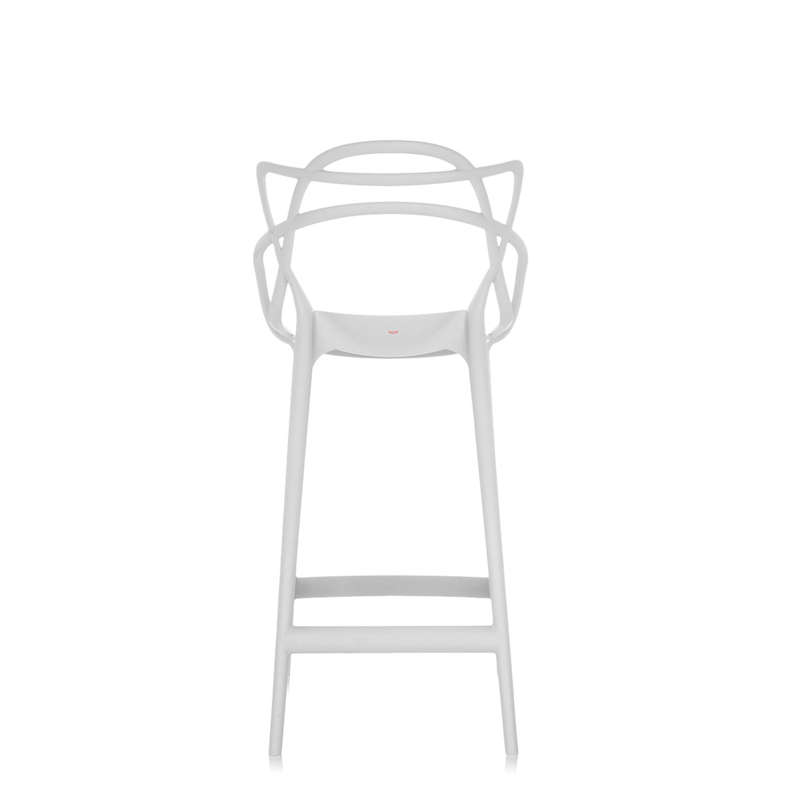 Masters Outdoor Bar Stool, Counter, White