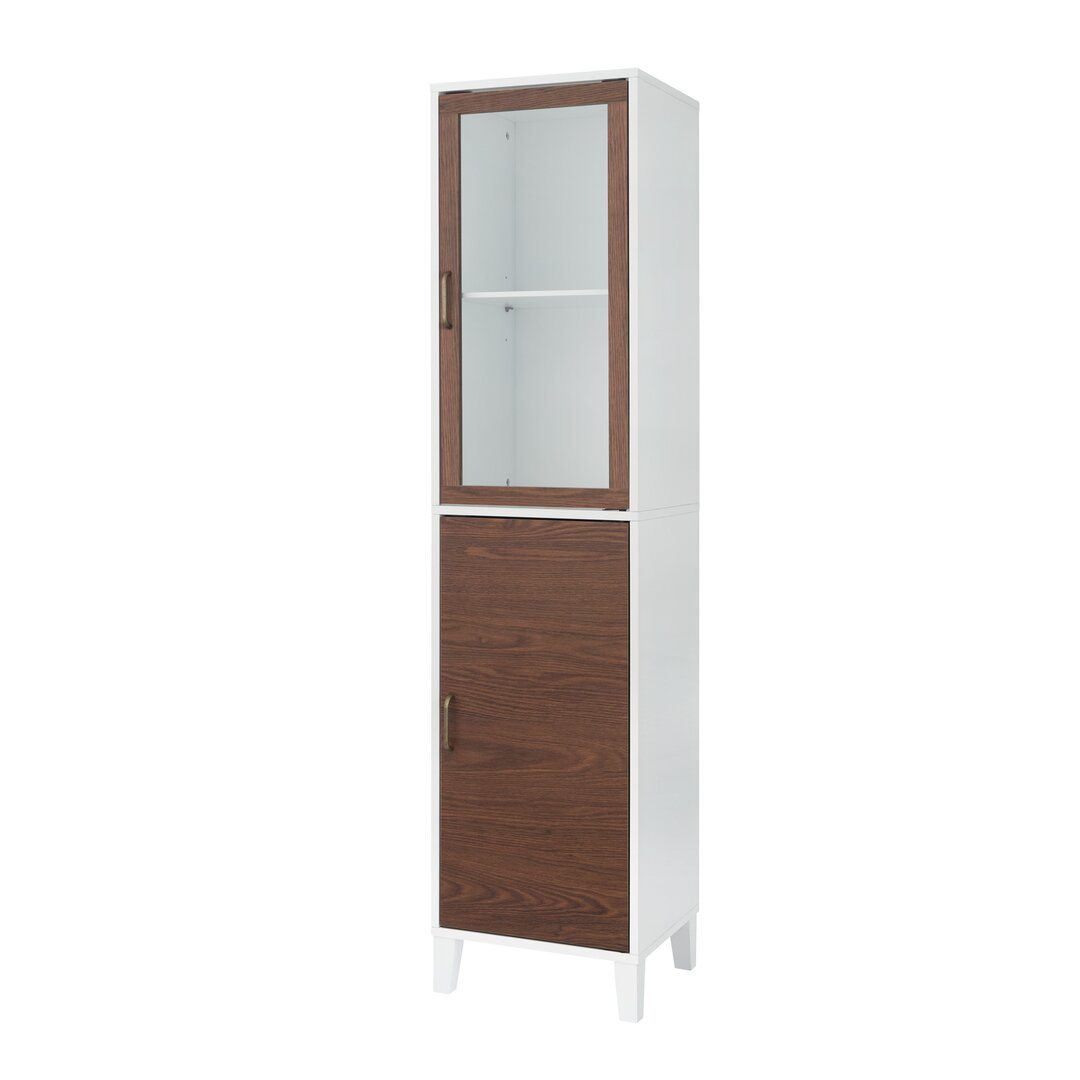 38 x 160 cm Badschrank