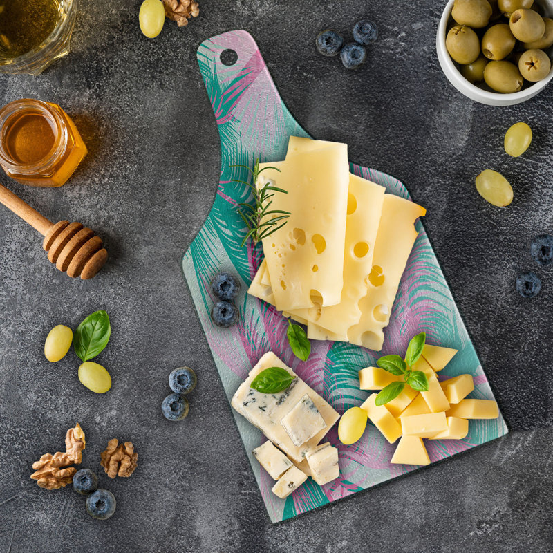 Planche à découper en verre trempé Ambesonne