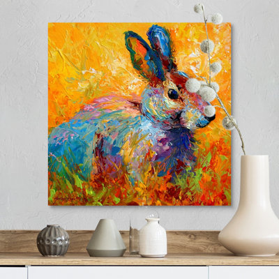 «Forest Bunny» par Anke, reproduction sur toile
