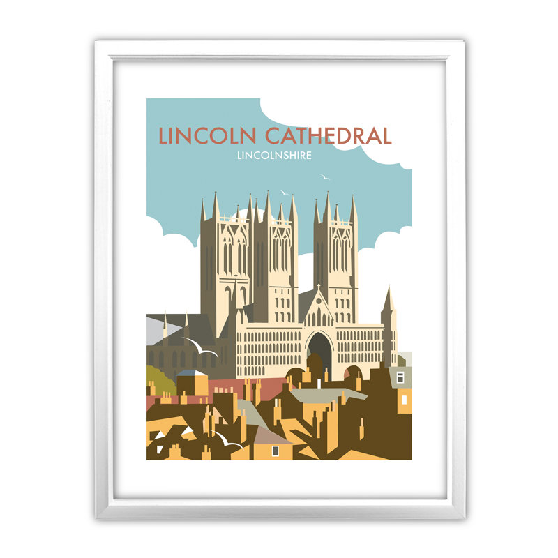 Dave Thompson - Single Picture Frame Print, White