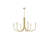 Catalena 6-Light Dimmable Iron Chandelier-615547084-615547086