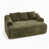 Chenille vert olive