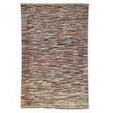 Hand Knotted Wool Area Rug in Multi