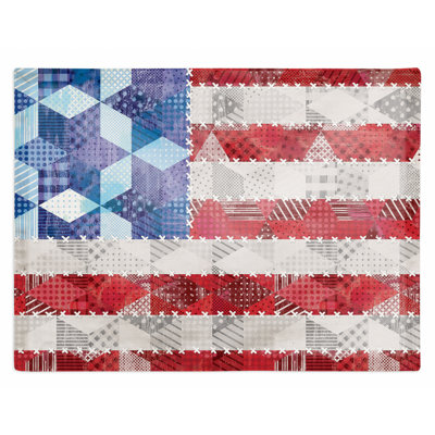 Cragmere Polyester Patchwork Rectangle Placemat