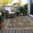Machine Washable Indoor/Outdoor Xhevrie Brown Rug-403548463